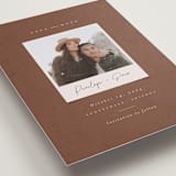 "Patina" - Save the Dates in Rust by Ekko Studio - Detail
