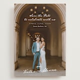 "Celebration XO" - Save the Dates in Ivory by Alethea and Ruth - Front