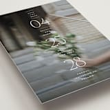 "Updated" - Save the Dates in Chiffon by Heather Schertzer - Detail