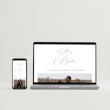 "Updated" - Save the Dates in Chiffon by Heather Schertzer - FREE Wedding Website