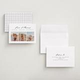 "Triptych" - Save the Dates in Onyx by Genna Blackburn - Assembled