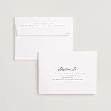 "Triptych" - Save the Dates in Onyx by Genna Blackburn - FREE Recipient Addressing