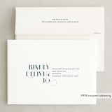 "Gilded Elegance" - Save the Dates in Peacock by Simona Camp - FREE Recipient Addressing