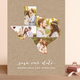 "Texas Love Location" - Save the Dates in Kraft by Heather Buchma - Front