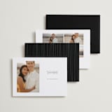 "baci di dama" - Save the Dates in Onyx by chocomocacino - Back of Card Options