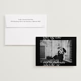 "baci di dama" - Save the Dates in Onyx by chocomocacino - Save the Date with Envelope