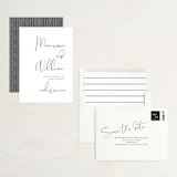 "A few words" - Save the Dates in Cotton by Susan Brown - Assembled