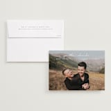 "Inked" - Save the Dates in Cloud by JoAnn Jinks - Save the Date with Envelope