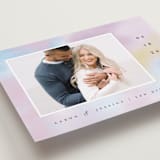 "Rainbow Haze" - Save the Dates in Lavender by Katie Zimpel - Detail