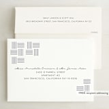 "Let's I Do This Thing" - Save the Dates in Royal by Ellis - FREE Recipient Addressing