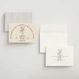"Sealed" - Save the Dates in Daisy by Baumbirdy - Assembled