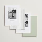 "watercolor flowers crest" - Save the Dates in Moss by Cass Loh - Back of Card Options