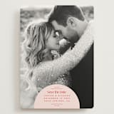 "News!" - Save the Dates in Strawberry by Claudia Orengo - Front
