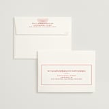 "News!" - Save the Dates in Strawberry by Claudia Orengo - FREE Recipient Addressing