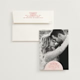 "News!" - Save the Dates in Strawberry by Claudia Orengo - Save the Date with Envelope