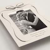 "Bow" - Save the Dates in Tuxedo by Corinne Malesic - Detail