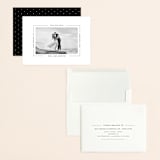 "Aperture" - Save the Dates in Ivory by Laura Hamm - Assembled