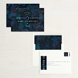 "midnight lake" - Save the Dates in Navy by Erin L. Wilson - Assembled