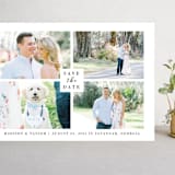 "Charmed Elegance" - Save the Dates in Tuxedo by Kasia Labocki - Front