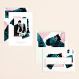 "Love Ink" - Save the Dates in Rose by Liz Conley - Assembled