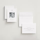 "Simple Edge" - Save the Dates in Cloud by Amy Kross - Assembled