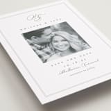 "Simple Edge" - Save the Dates in Cloud by Amy Kross - Detail