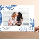 "Destiny" - Save the Dates in Cobalt by Nicoletta Savod - Front