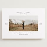 "More Than a Crush" - Save the Dates in Ebony by Ann Gardner - Front