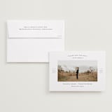 "More Than a Crush" - Save the Dates in Ebony by Ann Gardner - Save the Date with Envelope