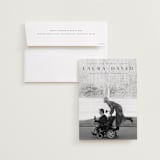 "lovingly" - Save the Dates in Midnight by Abi de Leon - Save the Date with Envelope