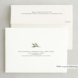 "Botanical Beauty" - Save the Dates in Sage by Paula Pecevich - FREE Recipient Addressing