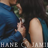 "Heart Love" - Save the Dates in Cloud by Chasity Smith - Detail