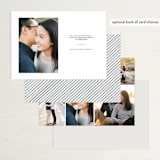 "Big City - Philadelphia" - Save the Dates in Light Taupe by Hooray Creative - Back of Card Options