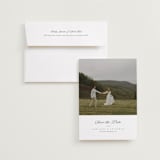 "Together Always" - Save the Dates in Chiffon by Eric Clegg - Save the Date with Envelope