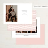 "Love in the City - Washington DC" - Save the Dates in Petal by Erin Deegan - Back of Card Options