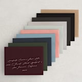 "Because Cake" - Save the Dates in Cayenne by Erin L. Wilson - Colored Envelopes Available