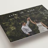 "Proper" - Save the Dates in Gown by Carolyn MacLaren - Detail