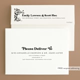 "Fancy Clothes" - Save the Dates in Ivory by GeekInk Design - FREE Recipient Addressing