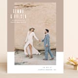 "Block Party" - Save the Dates in Sand by Owl and Toad - Front