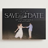 "Novella" - Save the Dates in Pearl by Brooke Chandler - Front