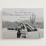 "Noted" - Save the Dates in Noir by Olivia Raufman - Front