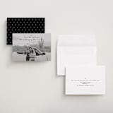 "Noted" - Save the Dates in Noir by Olivia Raufman - Assembled