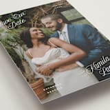 "All Four Corners" - Save the Dates in Cloud by Hooray Creative - Detail