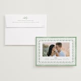 "Charming" - Save the Dates in Meadow by Melanie Kosuge - Save the Date with Envelope