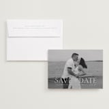 "Summer Love" - Save the Dates in Cloud by Wildfield Paper Co - Save the Date with Envelope