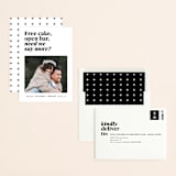 "The Perks" - Save the Dates in Midnight by Melissa Egan of Pistols - Assembled