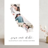 "California Love Location" - Save the Dates in Wedding Dress by Heather Buchma - Front