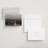 "Full Photo" - Save the Dates in Chiffon by Orasie - Assembled
