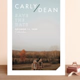 "Modern Expression" - Save the Dates in Spruce by Keen Peachy - Front