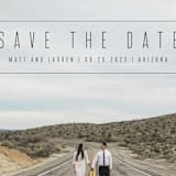 "boxed announcement" - Save the Dates in Midnight by Abi de Leon - Detail